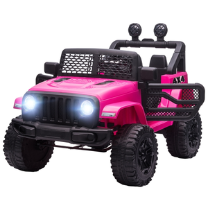 Comparateur de prix : HOMCOM Voiture 4x4 électrique enfant 12 v 5 kmh max. Télécommande incl...
