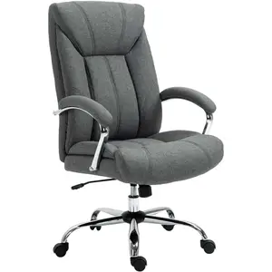 Vinsetto Fauteuil de bureau, chaise de bureau ergonomique, hauteur rég... pas cher