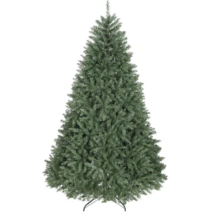 HOMCOM Sapin de Noël artificiel 210 cm, arbre de Noël réaliste avec 26...