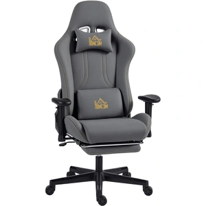 HOMCOM Chaise gaming ergonomique, fauteuil gamer avec accoudoirs 3D, d... pas cher