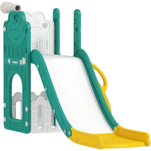 AIYAPLAY Toboggan pour tout-petits 5 en 1 toboggan autoportant pour en... pas cher