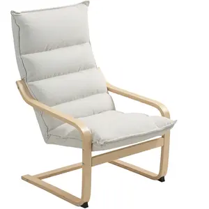 HOMCOM Fauteuil salon fauteuil de loisirs moderne fauteuil chambre ave...Vendu paraosom