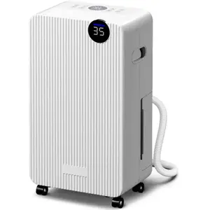 HOMCOM Déshumidificateur d'air 12ljour mobile silencieux réservoir 2,1... pas cher