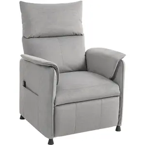 HOMCOM Fauteuil relax électrique avec fonction mémoire, repose-pieds r... pas cher