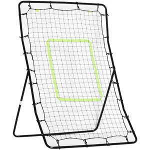 Comparateur de prix : HOMCOM Filet de rebond de football 90L x 80l x 140H cm cible et sardin...
