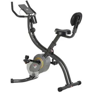 HOMCOM Vélo d'appartement magnetique pliable selle réglable dossier gu...Vendu paraosom