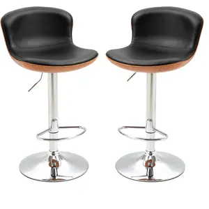 Lot de 2 Tabouret de Bar Design Contemporain HOMCOM - Hauteur d'assise... pas cher