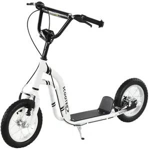 Comparateur de prix : HOMCOM Trottinette Patinette Enfants Plus de 5 Ans Grands Pneus Guidon...