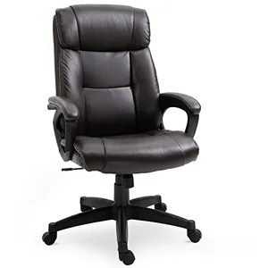 Comparateur de prix : HOMCOM Fauteuil de bureau manager ergonomique grand confort simili cui...