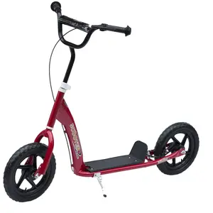 Comparateur de prix : Trottinette pour enfant - HOMCOM - Pneus 30 cm - Guidon réglable - Fre...