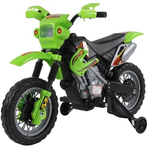 Comparateur de prix : HOMCOM Moto Cross électrique pour enfants à partir de 3 ans 6V avec ph...