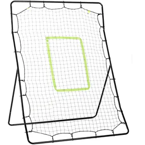 Comparateur de prix : HOMCOM Filet de rebond de football 123L x 90l x 174H cm cible et sardi...