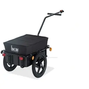 Comparateur de prix : HOMCOM Remorque vélo remorque de transport pour vélo 144L x 59l x 80H ...