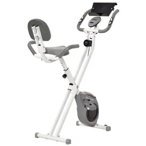 Comparateur de prix : HOMCOM Vélo d'appartement magnetique pliable dossier selle réglable po...
