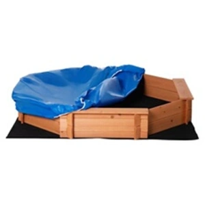 Comparateur de prix : Outsunny Bac à sable bois octogonal bâche de couverture - bois sapin pré-huilé
