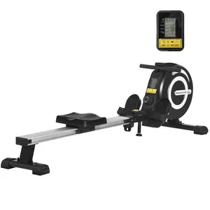 HOMCOM Rameur d'appartement pliable niveaux de résistance - Main Image