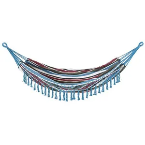 Comparateur de prix : Outsunny Hamac de voyage style hippie chic coton polyester multicolore