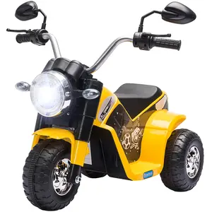 Comparateur de prix : HOMCOM Moto électrique enfant chopper tout-terrain 6 V 20 W marche AV ...