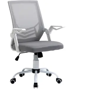 VINSETTO Chaise de bureau ergonomique support lombaires accoudoirs relevables pas cher