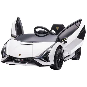 Comparateur de prix : Voiture électrique enfant HOMCOM - Lamborghini Sian - 12V - Effets son...