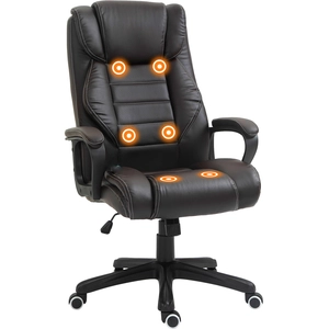 Vinsetto Fauteuil de bureau direction massant grand confort hauteur ré... pas cher
