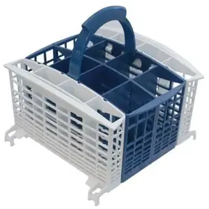 HOTPOINT ARISTON Panier couverts 'bleu satin' avec acces.amovibles pour lave vaisselle pas cher