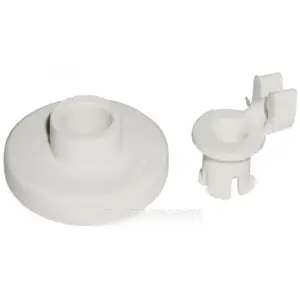 ROULETTE+SUPPORT (X1) PANIER INFERIEUR POUR LAVE VAISSELLE BOSCH B/S/H pas cher