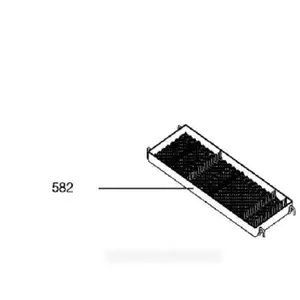 Support gris foncé complet pour lave vaisselle arthur martin electrolux faure pas cher