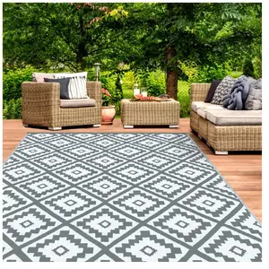 IDMARKET ID MARKET - Tapis extérieur BAHAMAS 120X180 CM pas cher