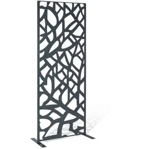 Comparateur de prix : IDMARKET PANNEAU DÉCORATIF UNIVERSEL 150 X 50 CM USAK GRIS