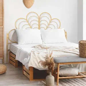 Comparateur de prix : IDMARKET Tête de lit IVY effet rotin 160 CM