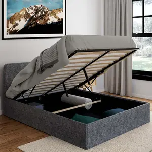 Comparateur de prix : IDMARKET Lit coffre double NORFOLK