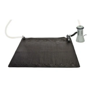 Comparateur de prix : Tapis solaire pour piscine - INTEX - 120 x 120 cm - PVC solide - Noir