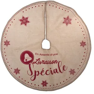 Comparateur de prix : FÉÉRIC LIGHTS AND CHRISTMAS Tapis pour sapin de Noël - Diam. 90 cm