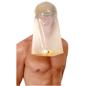 Cagoule en latex FETISH FOOT pour Pied S