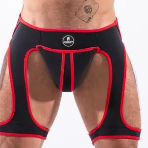 Backless SNAX Noir-Rouge XL pas cher