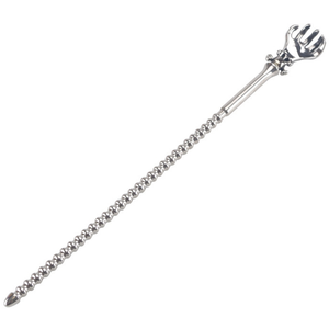 Tige d'urètre en métal SKELETON M 20cm - Diamètre 7mm 