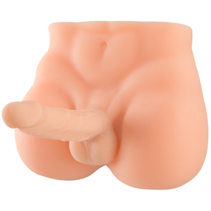 Comparateur de prix : Masturbateur Fessier avec Pénis articulé DANDY STAR Sexe de 17cm 