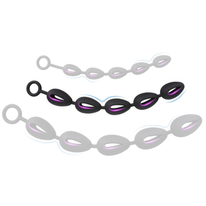 AnalMasterBalls Chapelet anal HOLLOW OUT M 39.5 x 3.5cm pas cher