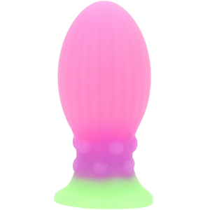 unicorny Plug Fantasy phosphorescent LUMY EGG 16 x 8cm pas cher