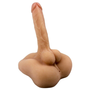 Comparateur de prix : Masturbateur BIG DICK HOLE Anus et Pénis flexible 18 x 4cm 