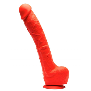 Comparateur de prix : Gode en silicone STRETCH N°7 - 32 x 7cm Rouge 