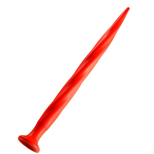 Comparateur de prix : Gode long STRETCH WORM N°1 - 39 x 3cm Rouge 