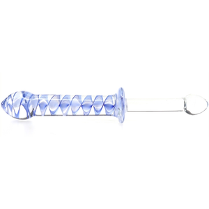 Gode en verre SCREW DUO 24 x 3.3cm 