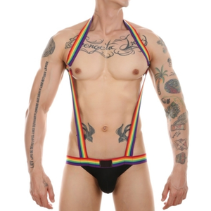 MenSexyWear Singlet SIMPLY RAINBOW XL pas cher