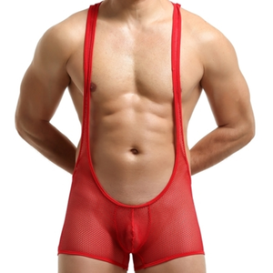 MenSexyWear Singlet sexy TOCKI Rouge S pas cher