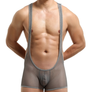MenSexyWear Singlet sexy TOCKI Gris M pas cher