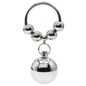 Comparateur de prix : Anneau en métal avec 1 boule WEIGHT HANGER 90g XXXL
