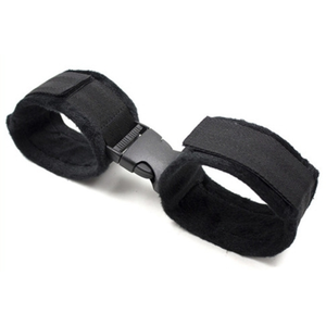 Menottes de chevilles BUCKLE Noir  pas cher