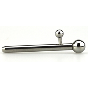 Plug d'urètre percé ALBERT WAND 6.5 cm - Diamètre 8mm pas cher